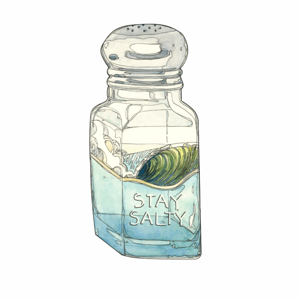 Stay Salty White Stay Salty T-shirt