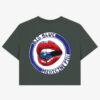 Charcoal Tee Back Big Blue Crop Big Blue Medicine Pill Box-Crop
