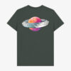 Charcoal Tee Back Planet Saturn's Barrels T-shirt