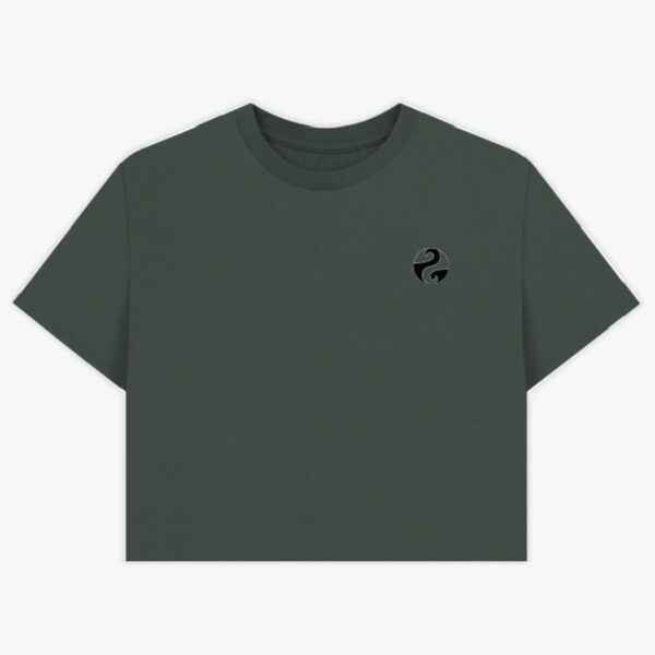 Charcoal Tee Front Big Blue Crop Big Blue Medicine Pill Box-Crop