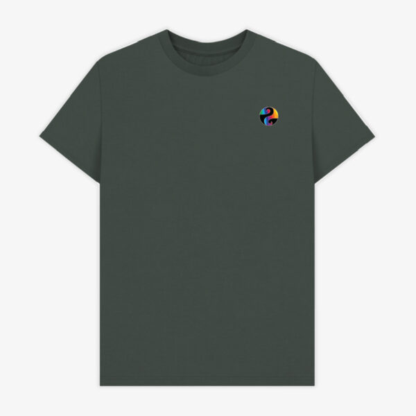 Charcoal Tee Front Planet Saturn's Barrels T-shirt