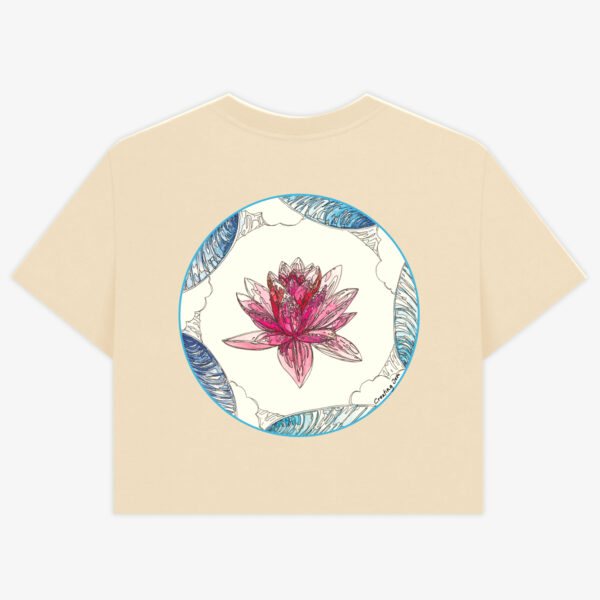 Stone Back Tee Ocean Harmony Crop Ocean Harmony Box-Crop