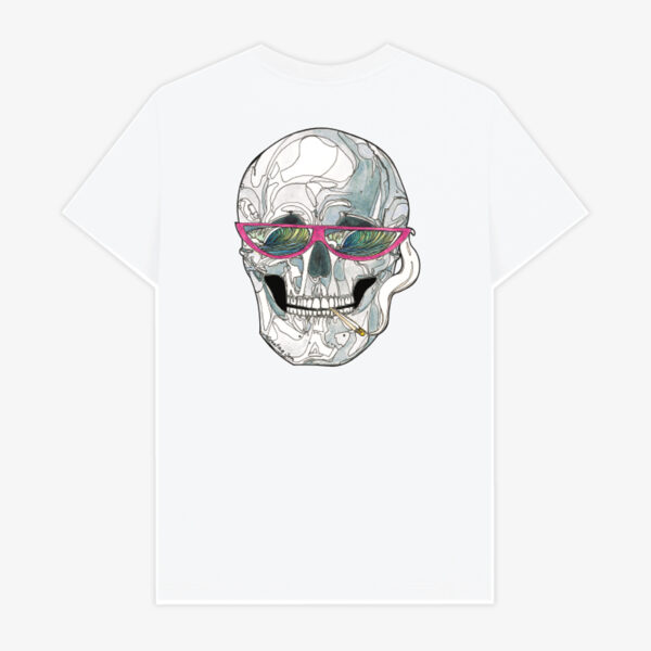 White Tee Back Death Do Us Part Death Do Us Part T-shirt