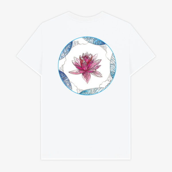 White Tee Back Ocean Harmony Ocean Harmony T-shirt